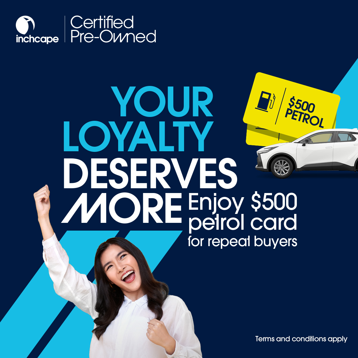 Because loyalty deserves to be rewarded — especially when you choose us again!